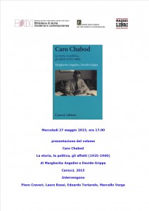 20-Presentazione volume_Caro Chabod